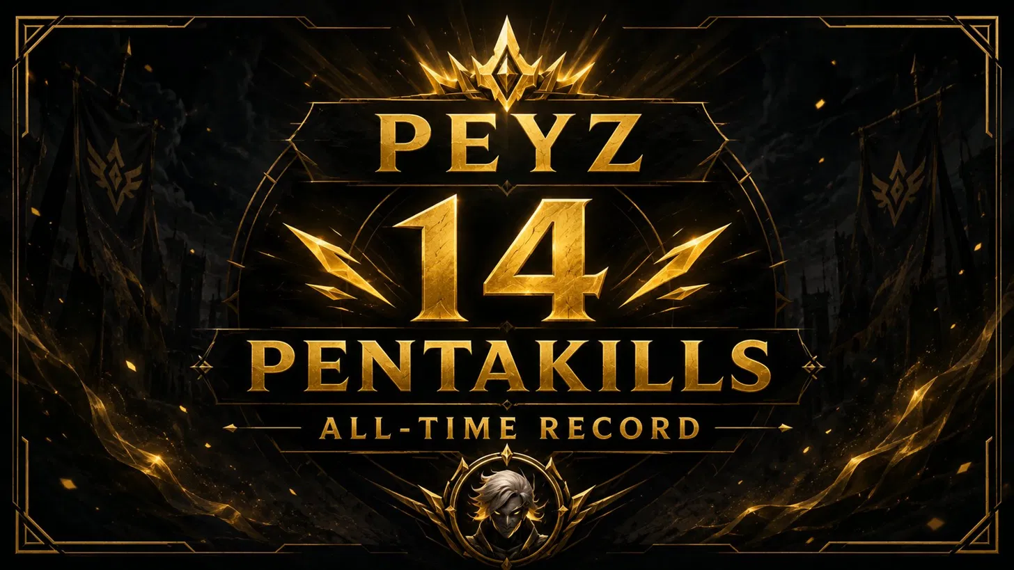 Peyz Is Now the All-Time Pentakill King, and He’s Only 20