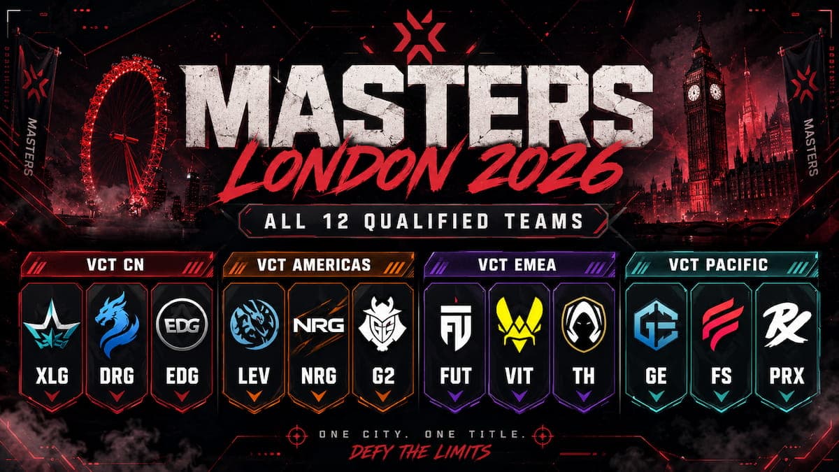 VALORANT Masters London 2026: all 12 qualified teams