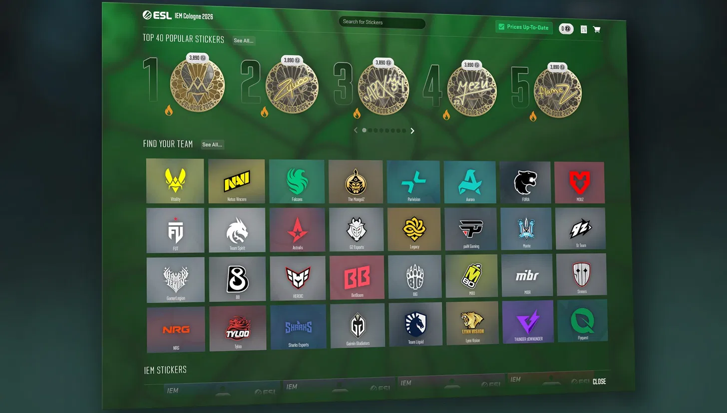 Valve Just Killed CS2 Capsules: Inside the New IEM Cologne Major Shop
