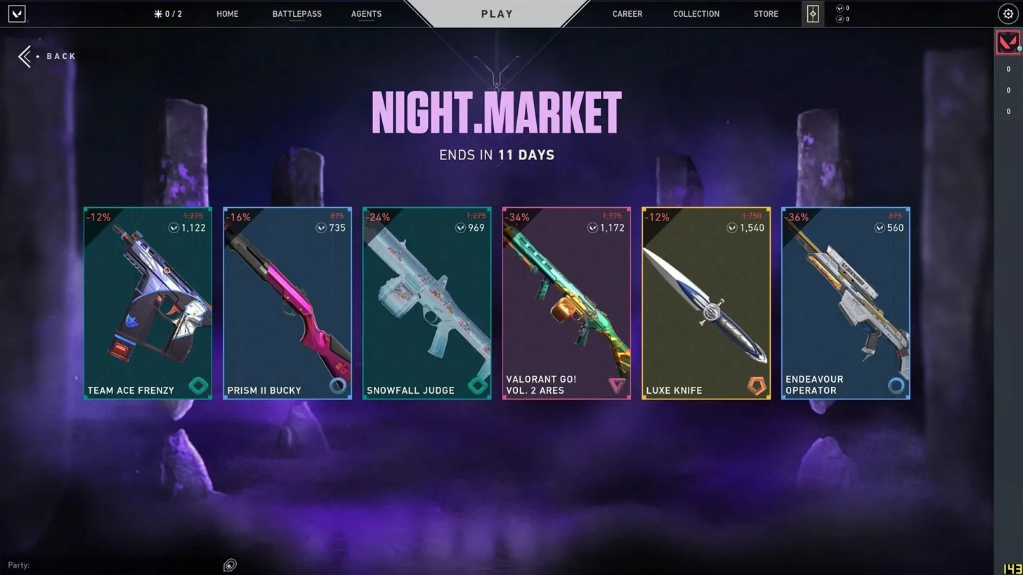 Valorant Night Market May 2026: Dates, Skin Pool, and Discount Strategy