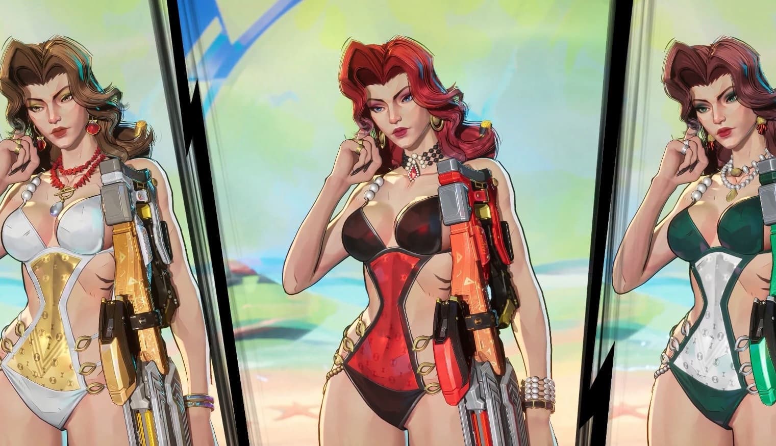 Marvel Rivals Releases Black Widow Summer Skin