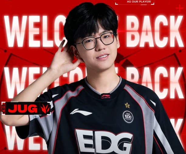 Jiejie Returns to EDward Gaming