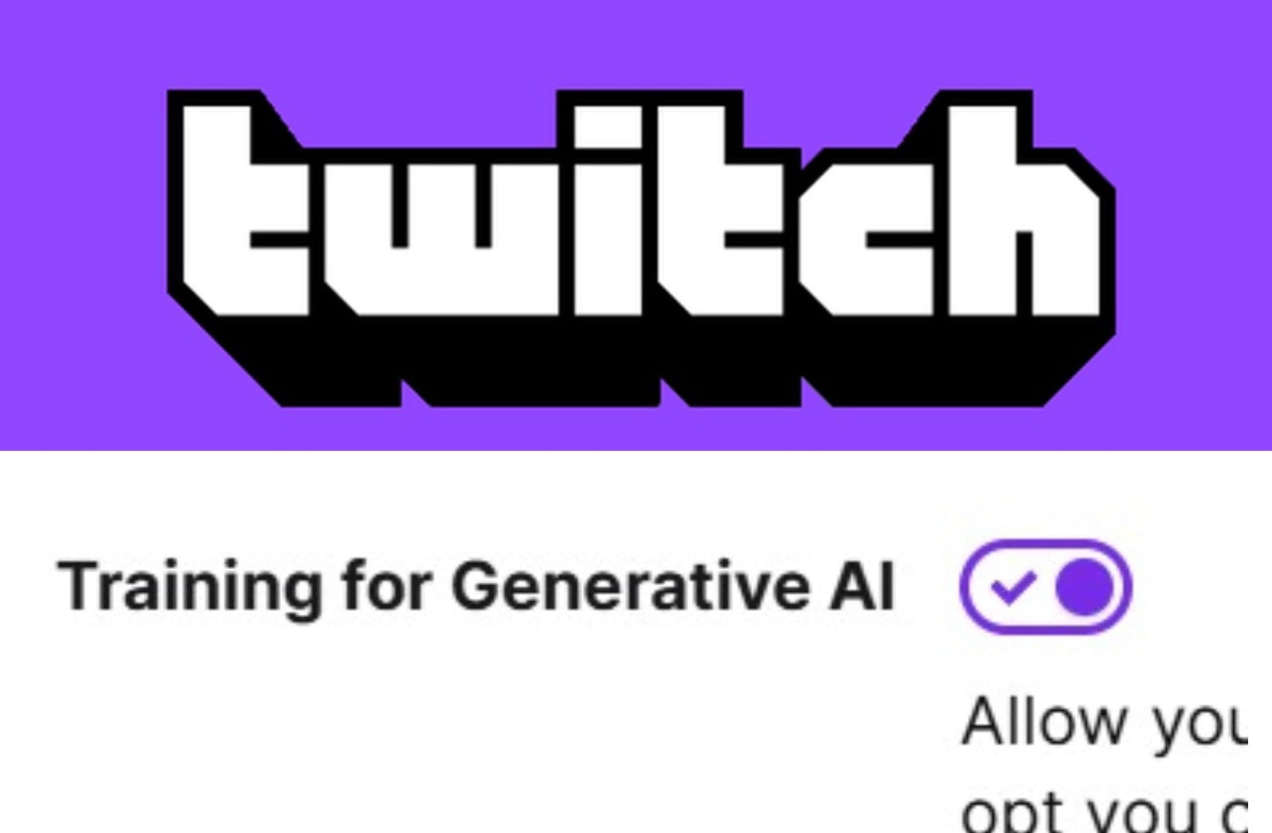 How to Turn Twitch AI Training Off