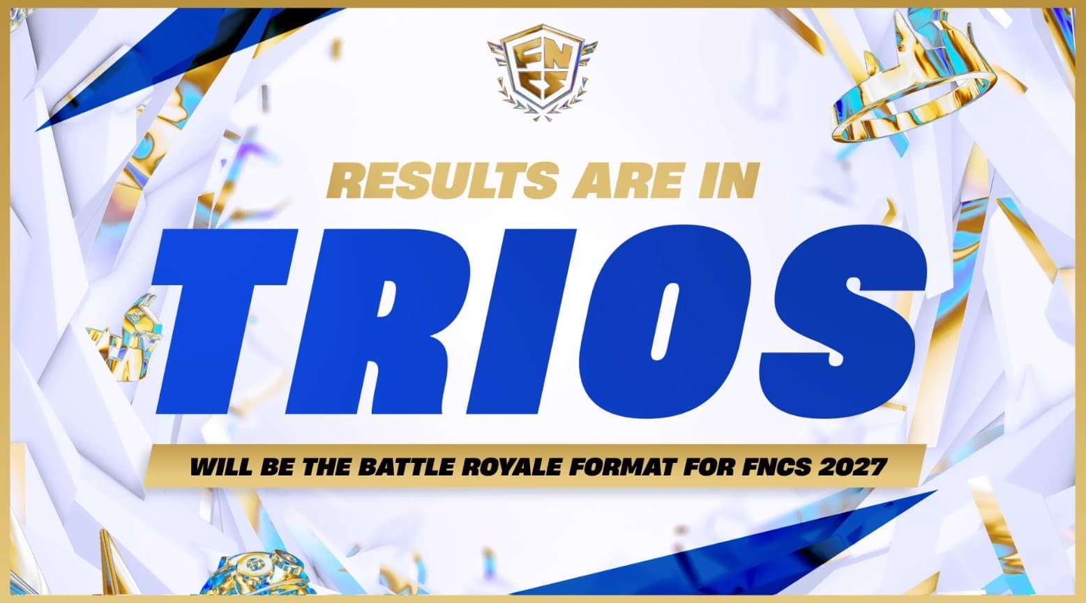Fortnite Announces FNCS 2027 Battle Royale is Trios Mode